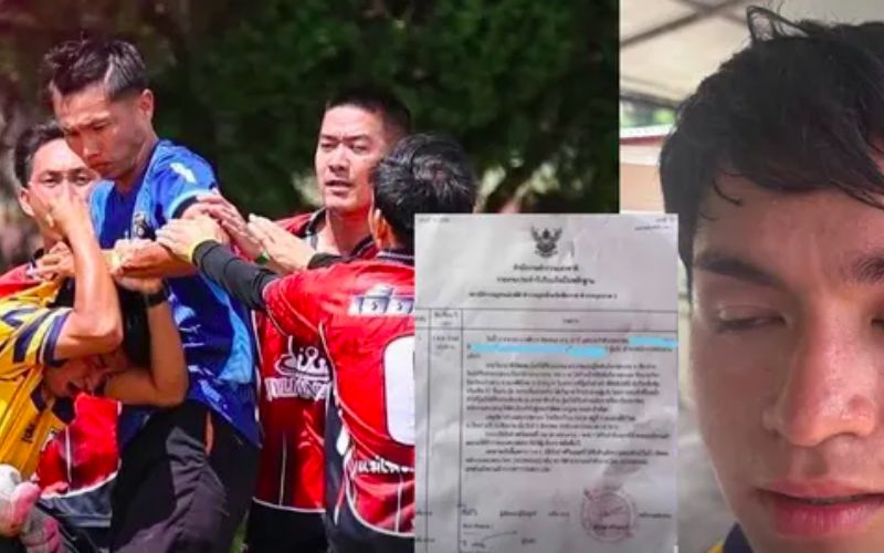 Phẫn nộ cầu thủ hành hung trọng tài ở Thái Lan, Madam Pang chỉ đạo khẩn